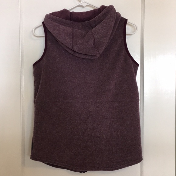 Columbia Fleece Vest Purple - Picture 6 of 7